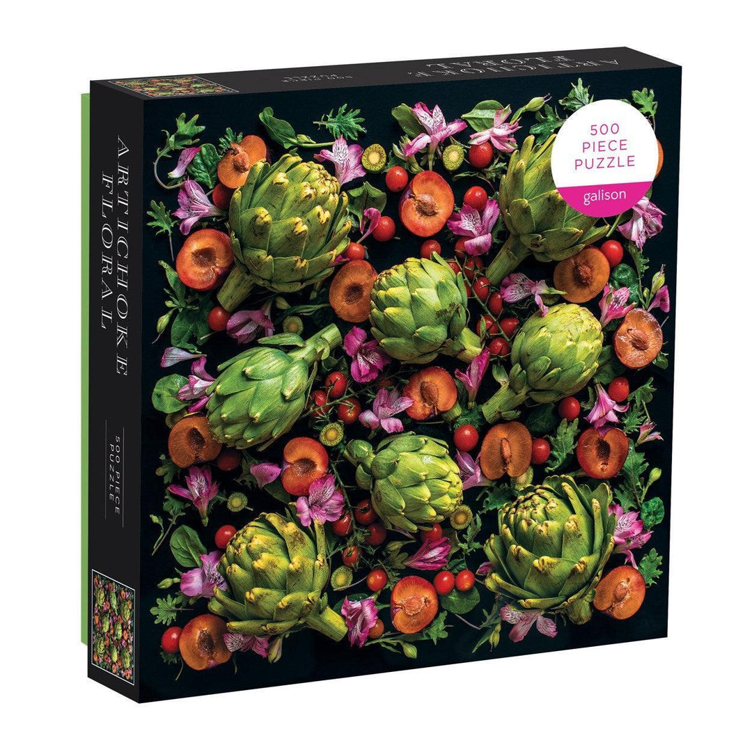 Artichoke Floral 500 Piece Jigsaw Puzzle Galison