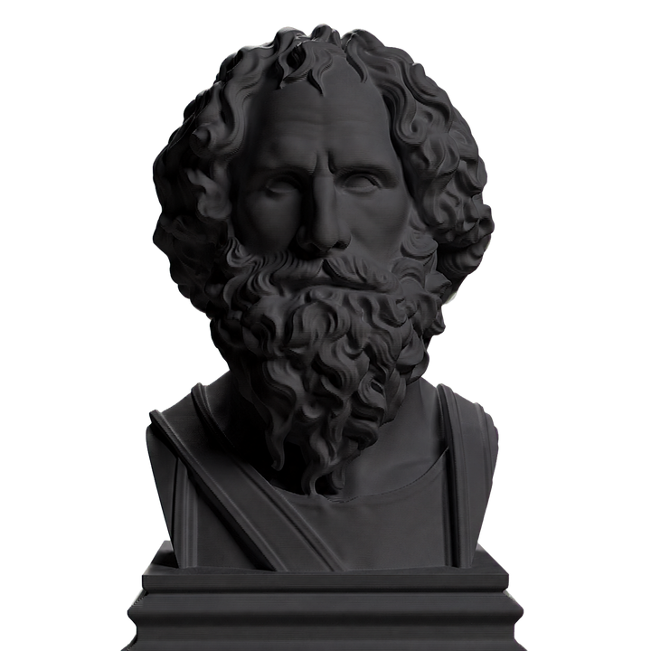 Archimedes Portrait Bust