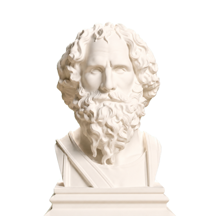 Archimedes Portrait Bust
