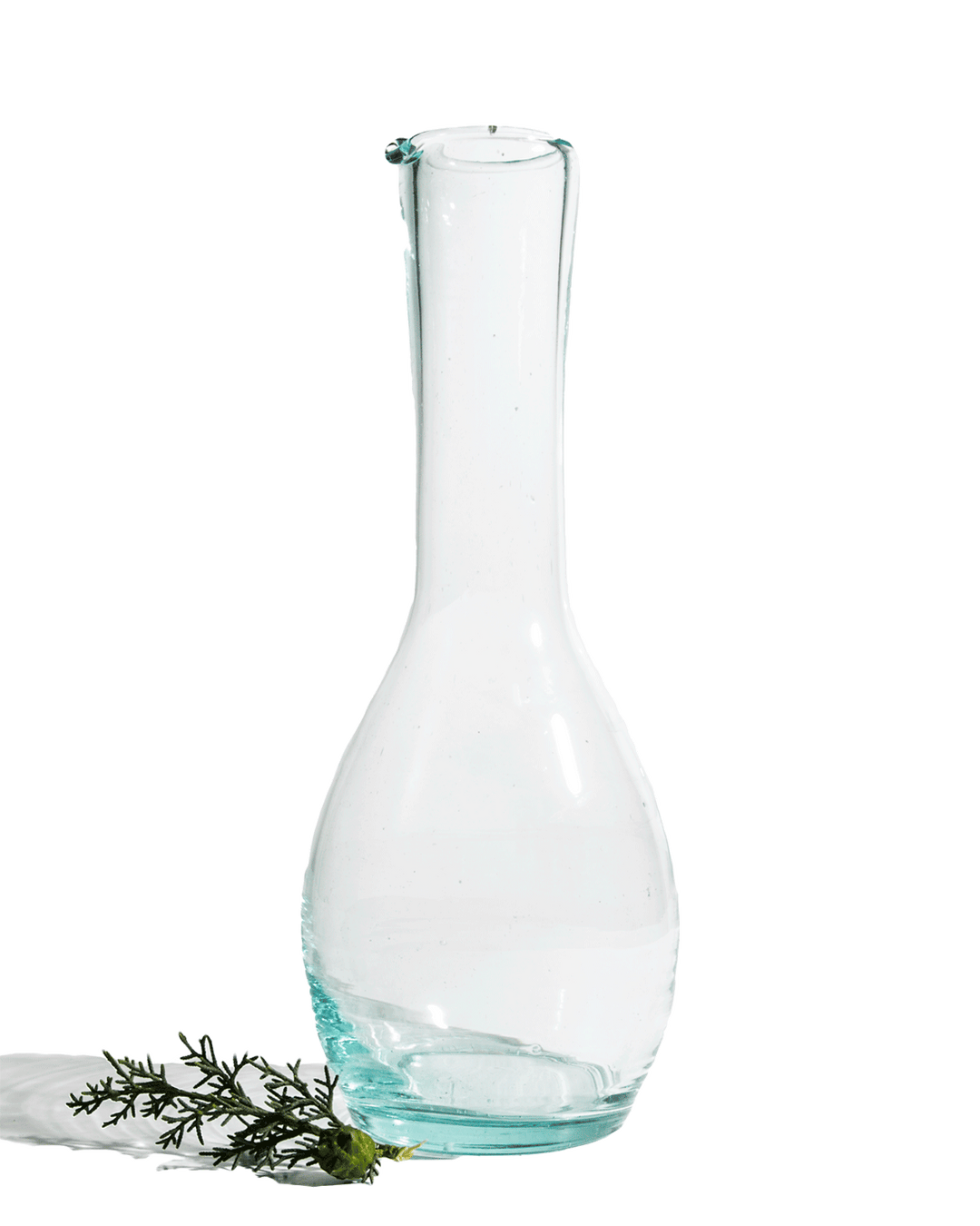 Divers Recycled Glass Tall Bottle Carafe