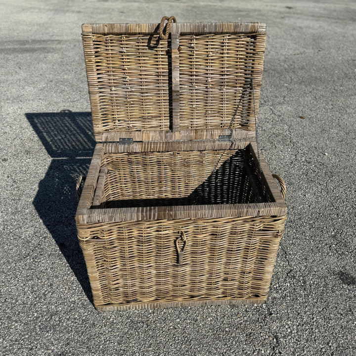 Key Largo Rattan Storage Trunk