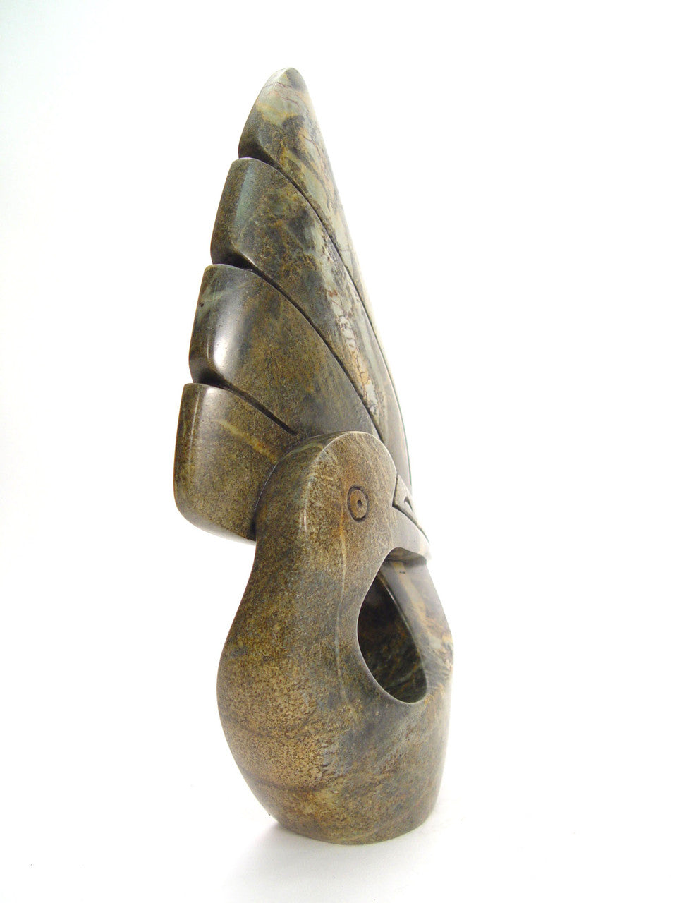 Stone Bird with Wings Up