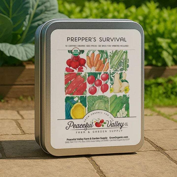 Gift Seed Tin - Prepper&