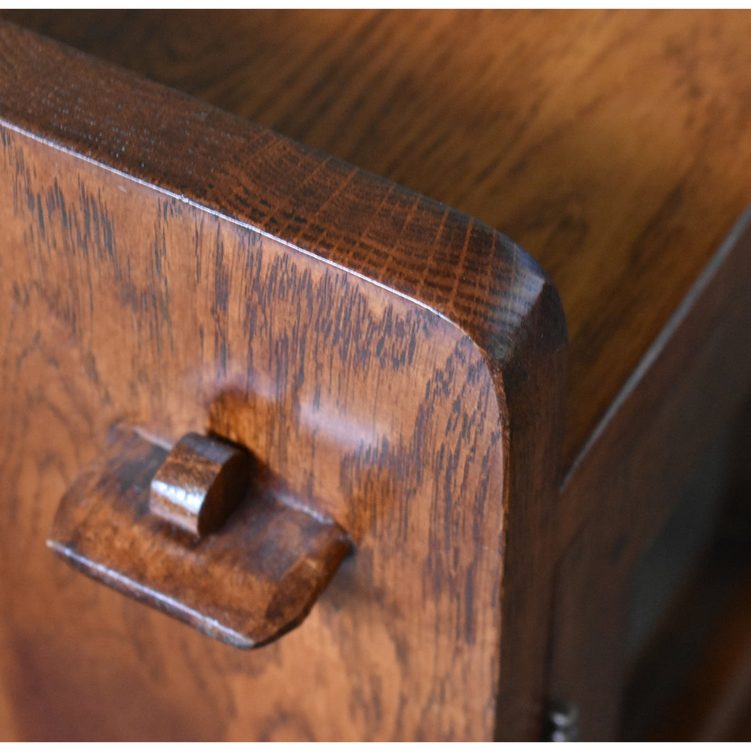 Mission Oak 3 Door Console - Michael&