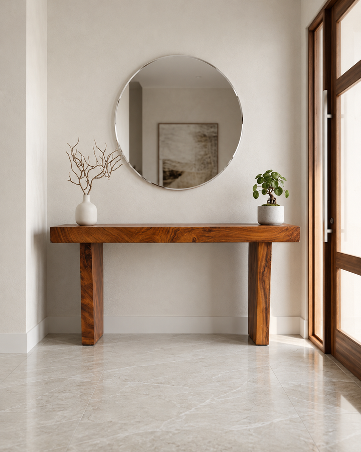 SUAR SLAB TOP CONSOLE TABLE- B