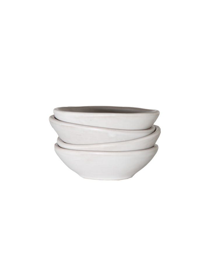 Cloud Oval Small Bowl - Set of 4
