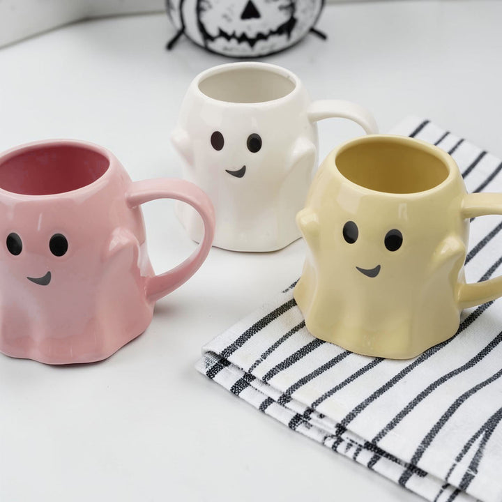 Ghost Ceramic Coffee Mug Halloween Spooky Drinkware Great Gift for Coffee Lovers