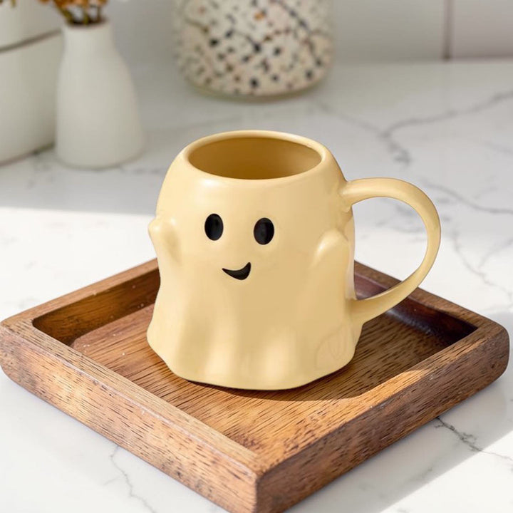 Ghost Ceramic Coffee Mug Halloween Spooky Drinkware Great Gift for Coffee Lovers