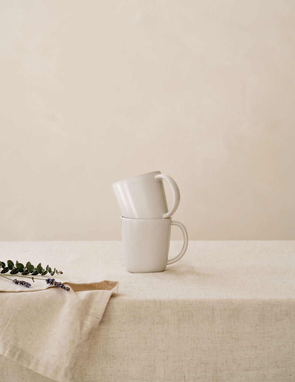 The Mug: Set of 4 Ceramic Coffee &amp; Tea Mugs
