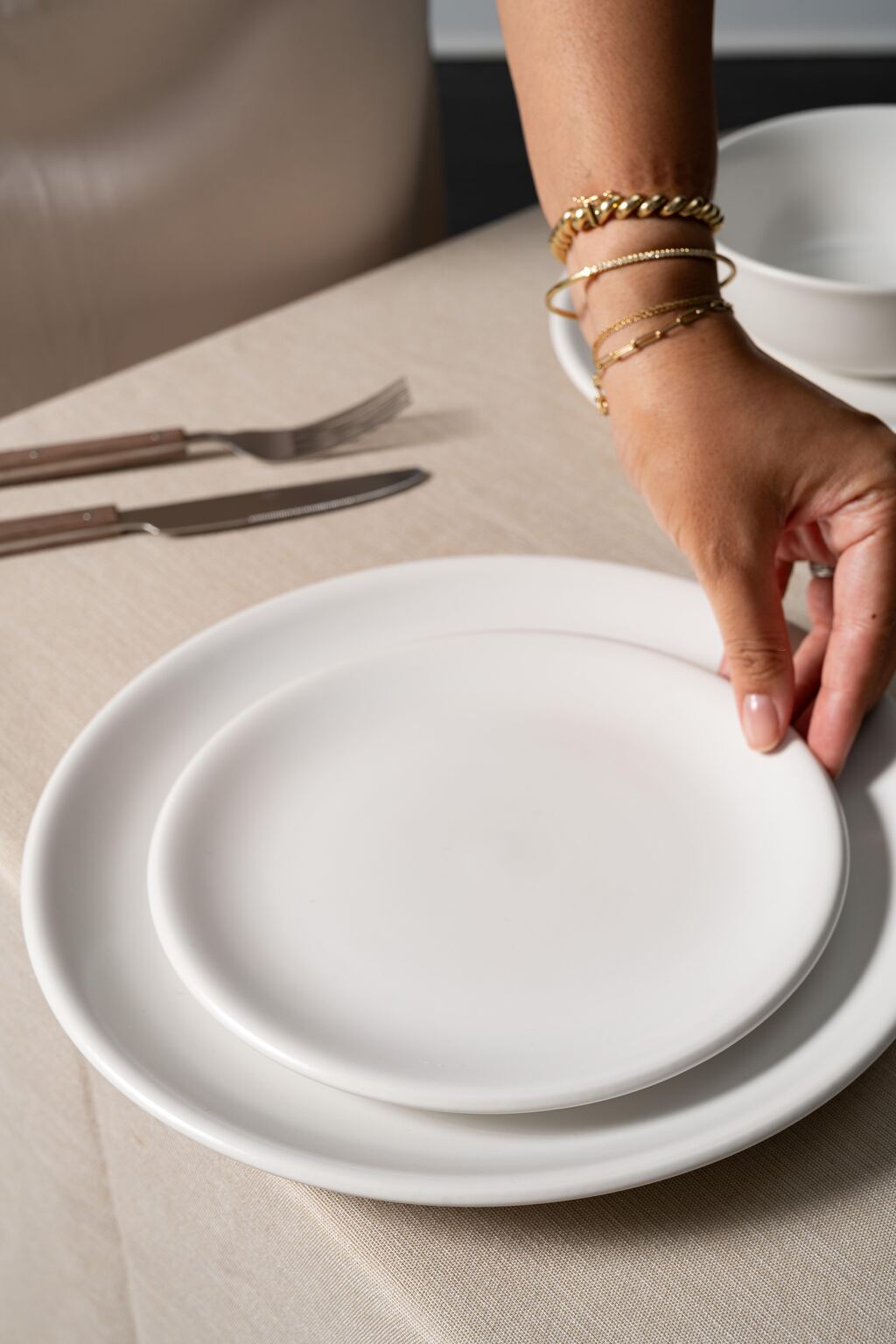 The Petite Plate: Set of 4 Ceramic Side Plates