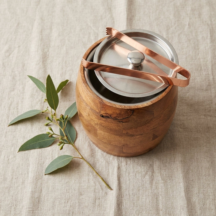 House of Avana Mango Wood Ice Box