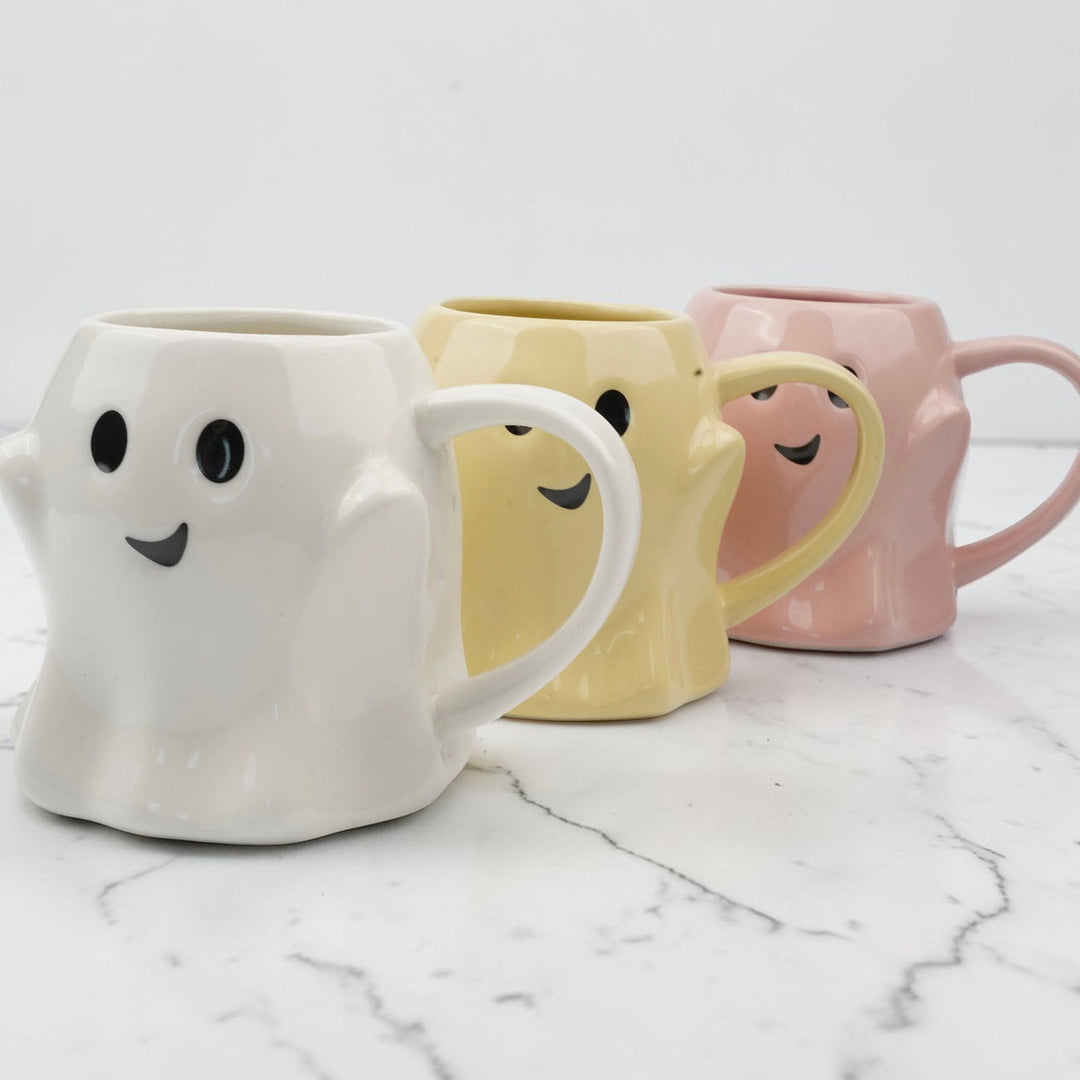 Ghost Ceramic Coffee Mug Halloween Spooky Drinkware Great Gift for Coffee Lovers