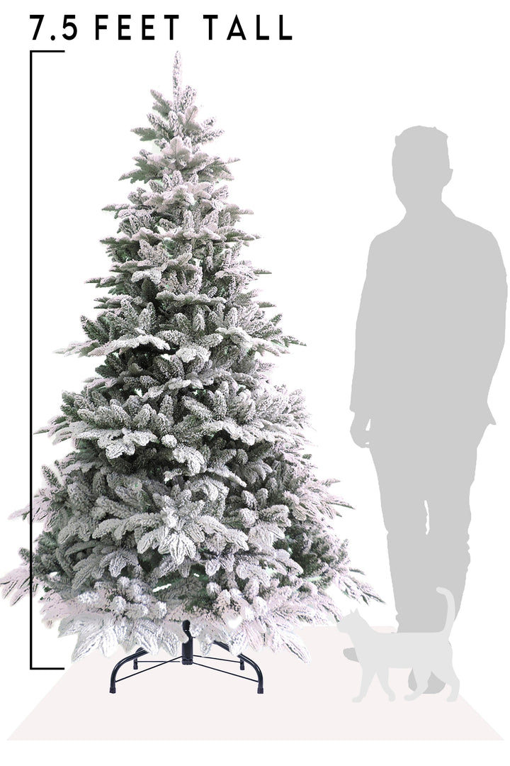 Calgary Spruce Snow Flocked Christmas Tree