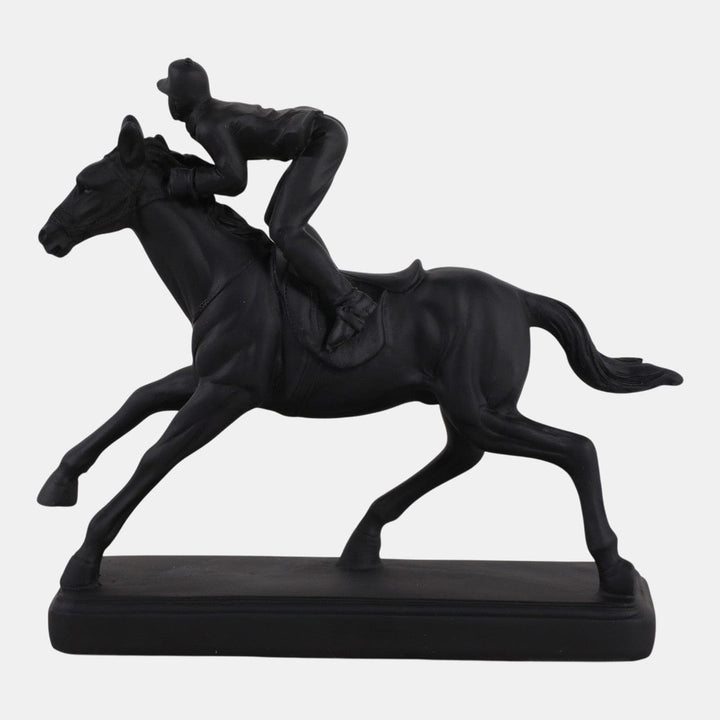 Horse w/ Jockey Figure
