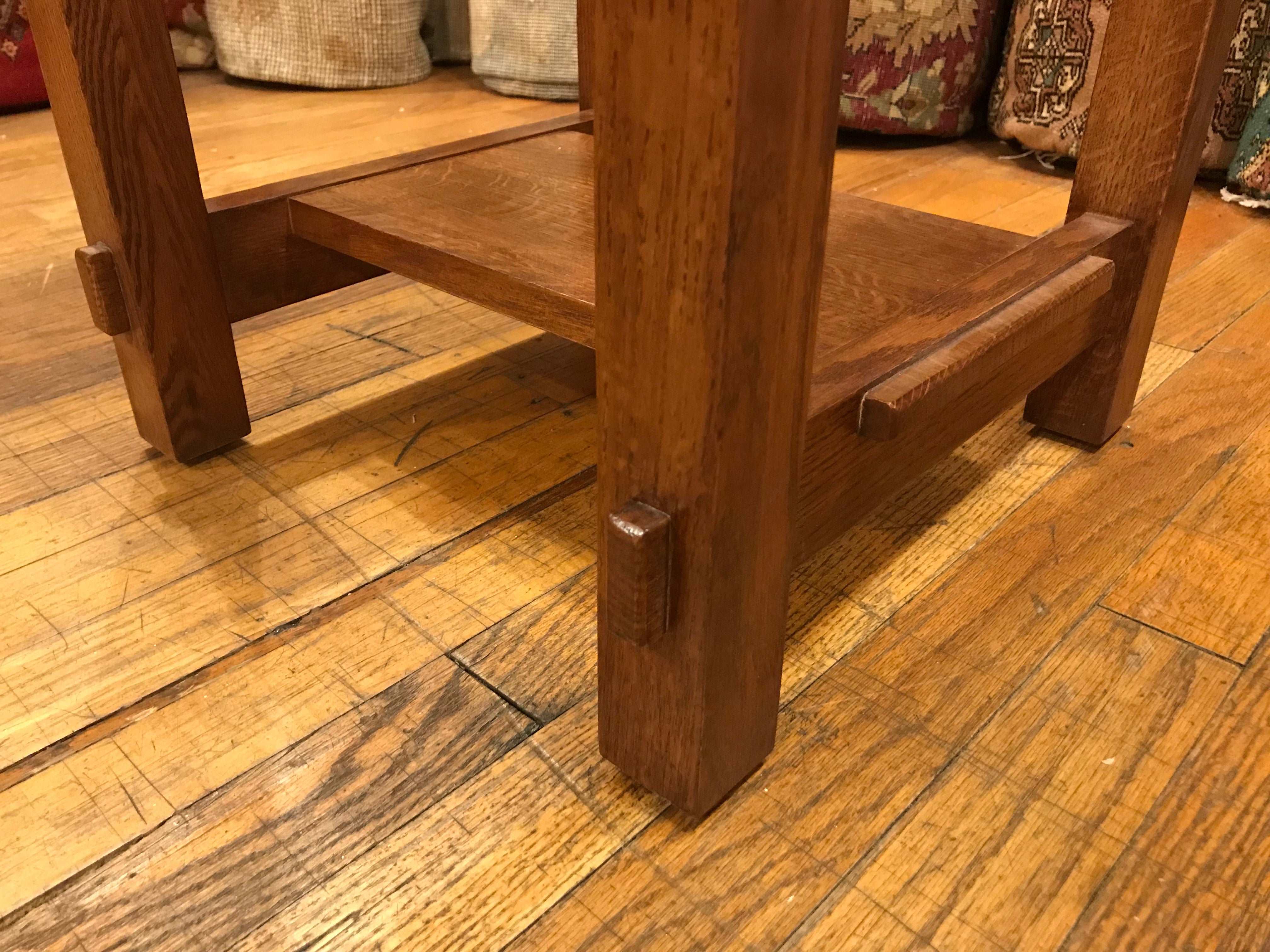 (Michael's Cherry) Mission Mortise and Tenon End Table