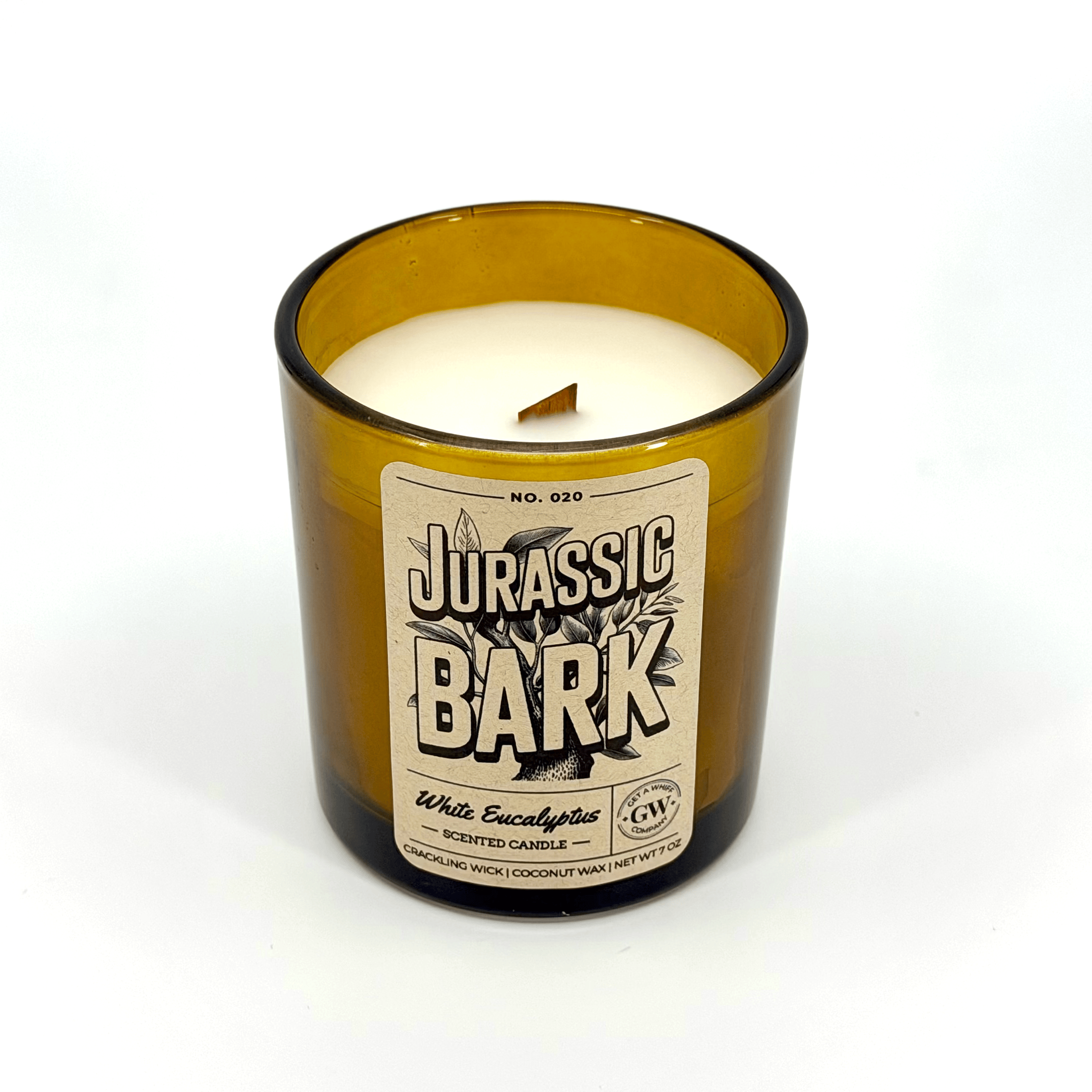 Jurassic Bark — White Eucalyptus Candle