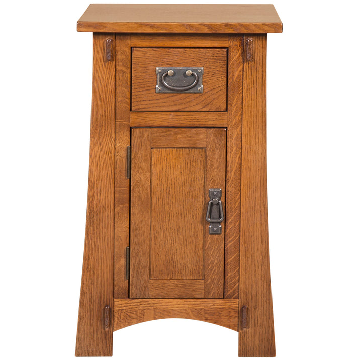 Mission Tapered Leg Narrow Nightstand