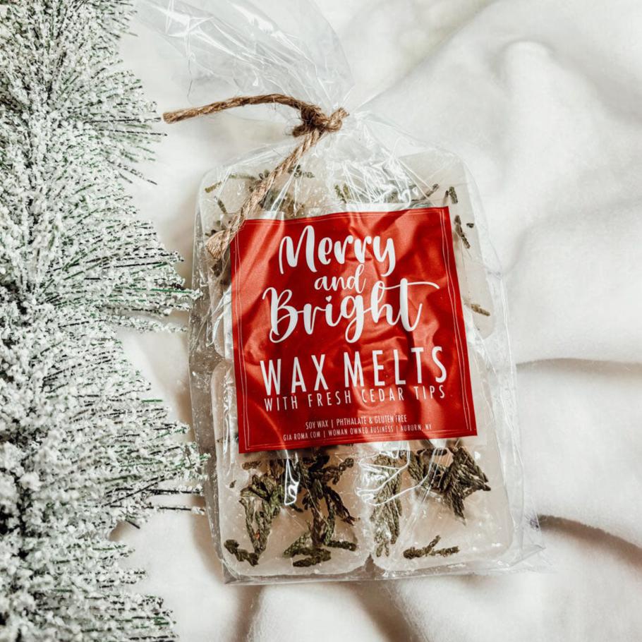 Christmas Tree XL Scented Wax Melts Holiday Home Fragrance Fun Gift for Friends