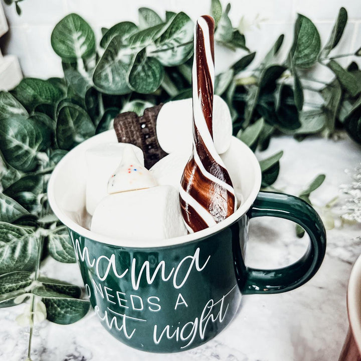 Edible Sugar Spoons 6 Pack Peppermint Cinnamon Cocoa Flavor Gift Box Great Gifts