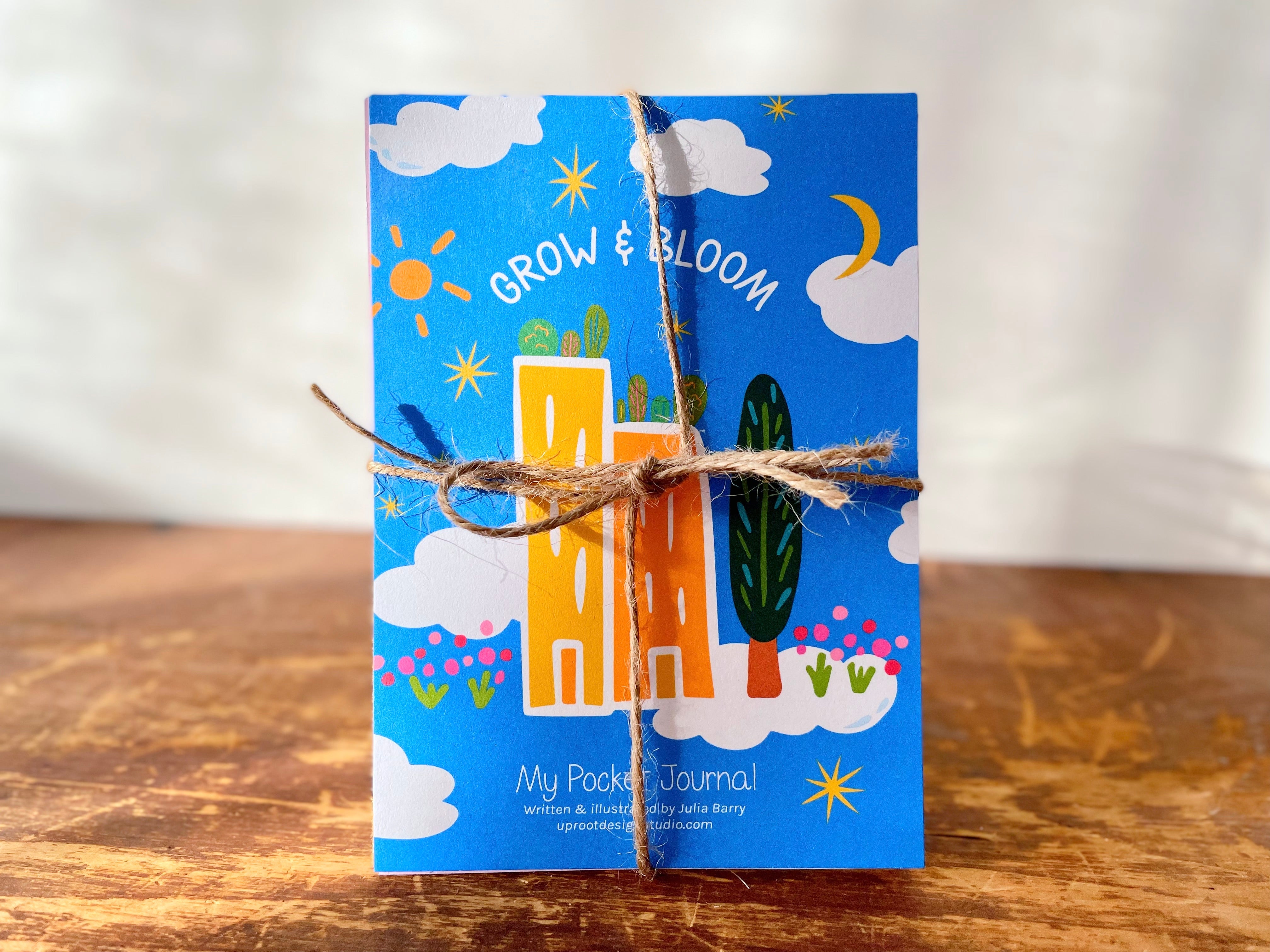 "Get Growing" Mindful Garden in a Bag Kit: Mindfulness Journal, Meditation Card + Growing Kit - (Assorted Year-Round)