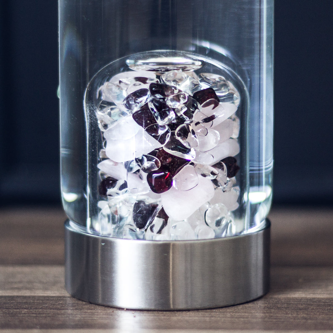 ViA LOVE | Rose Quartz, Garnet &amp; Clear Quartz