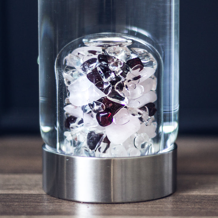 ViA LOVE | Rose Quartz, Garnet &amp; Clear Quartz