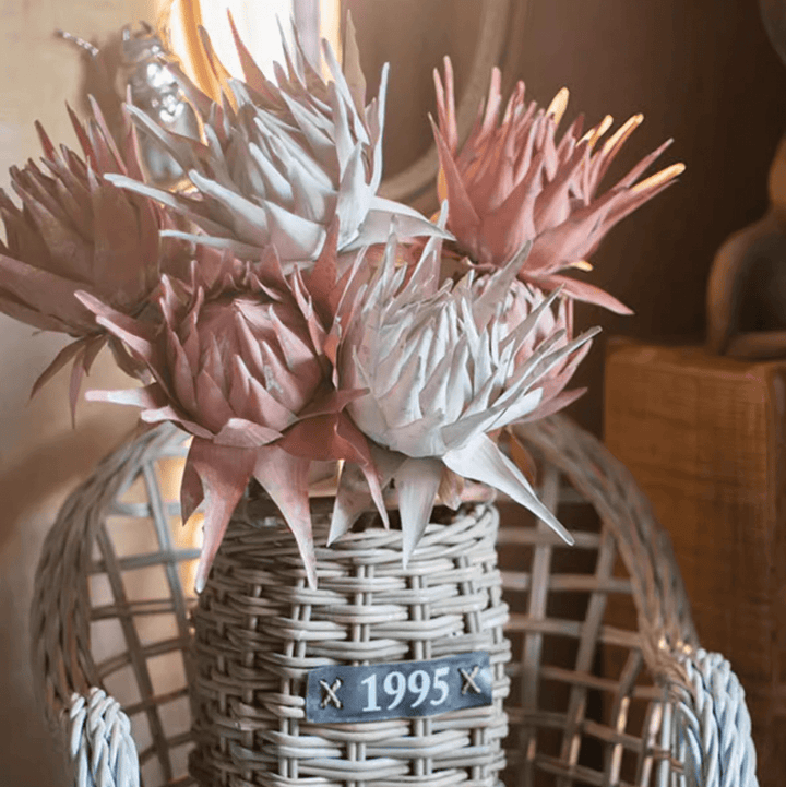 Artificial Artichoke Stem in Various Colors 37" Tall