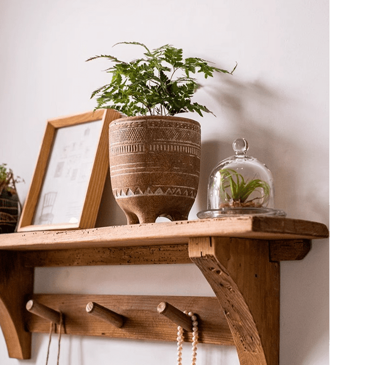 Bohemian Red Clay Planter