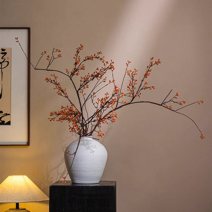 Rustic Berries on Tall Branch