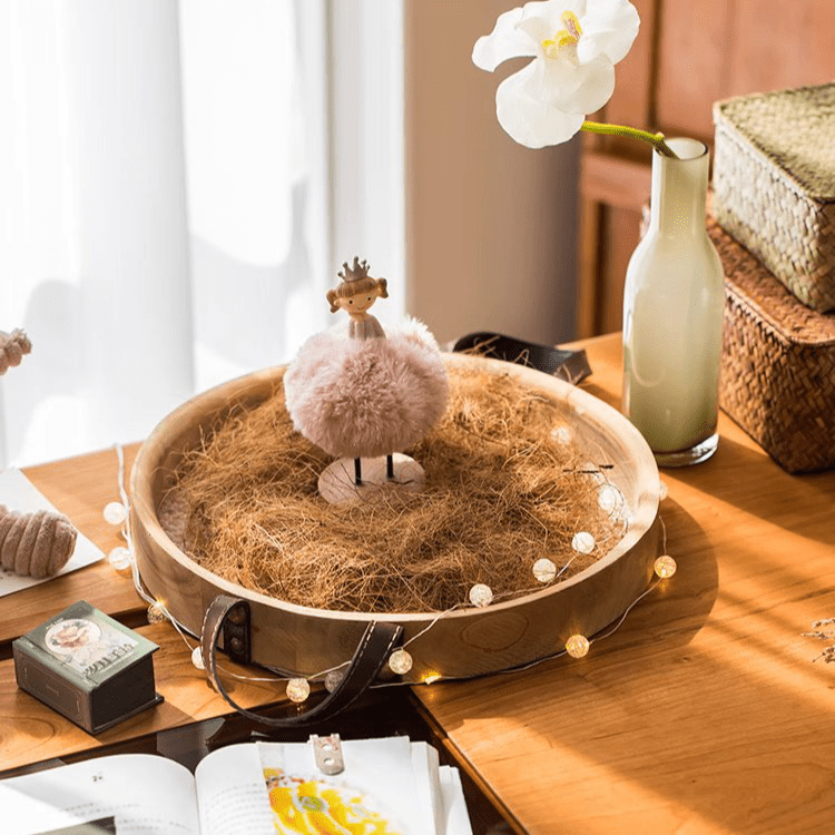 Coconut Fiber Pot Soil Surface Decoration Padding Material Set of 3