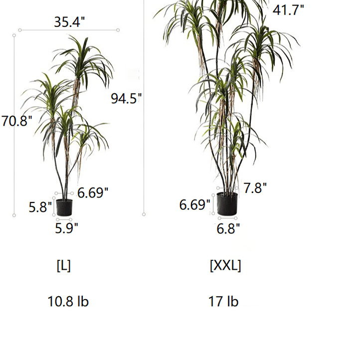 Artificial Dracaena Tree