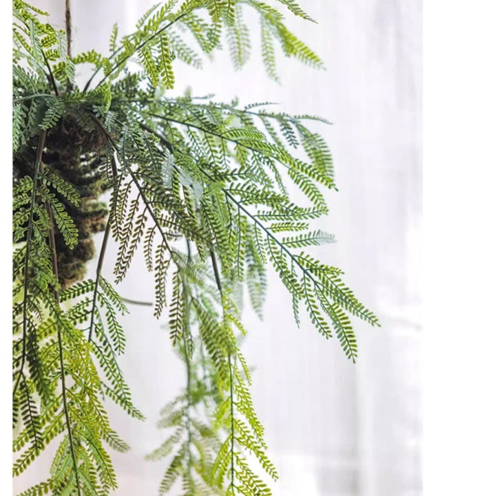 Artificial Fern Hanging Ball Decoration
