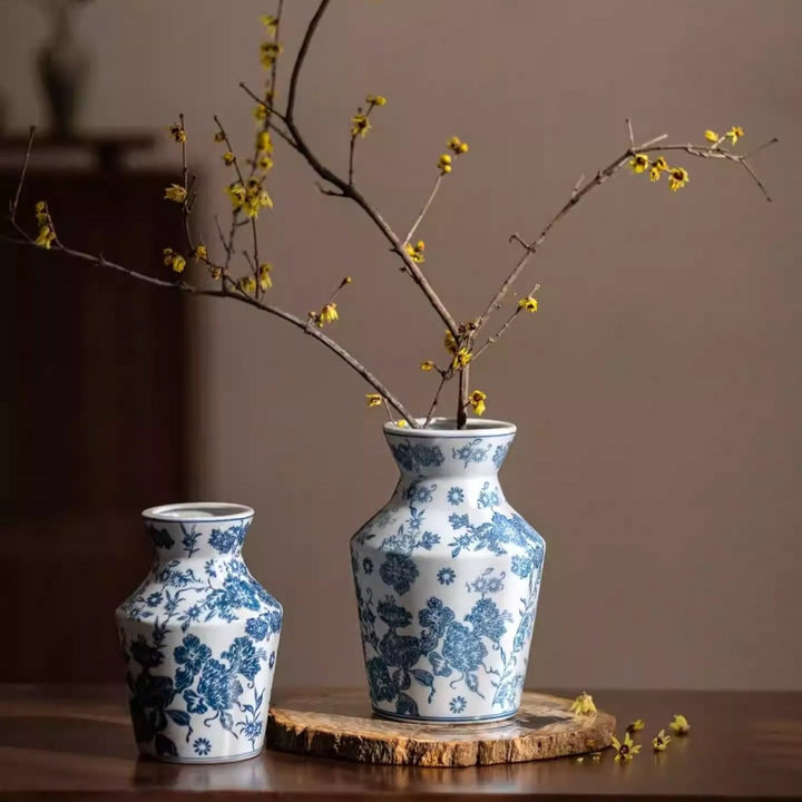 Indigo Porcelain Vase