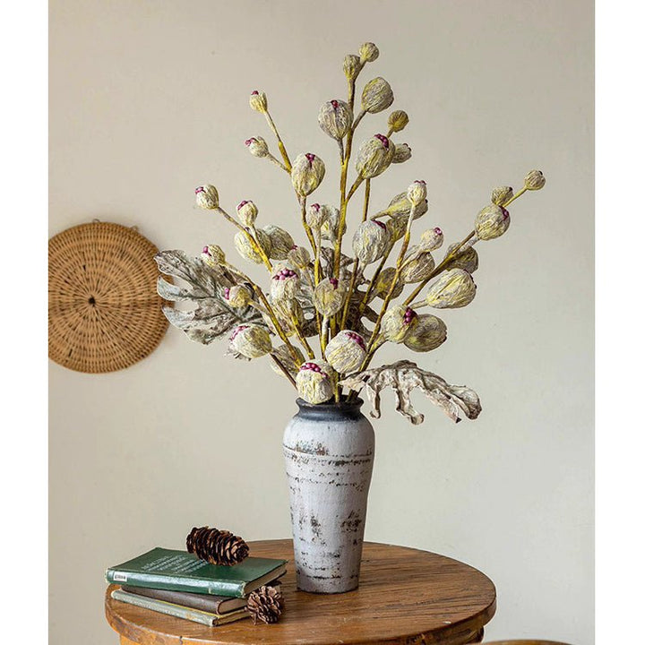 Rustic Dried Pot Stem 41" Tall