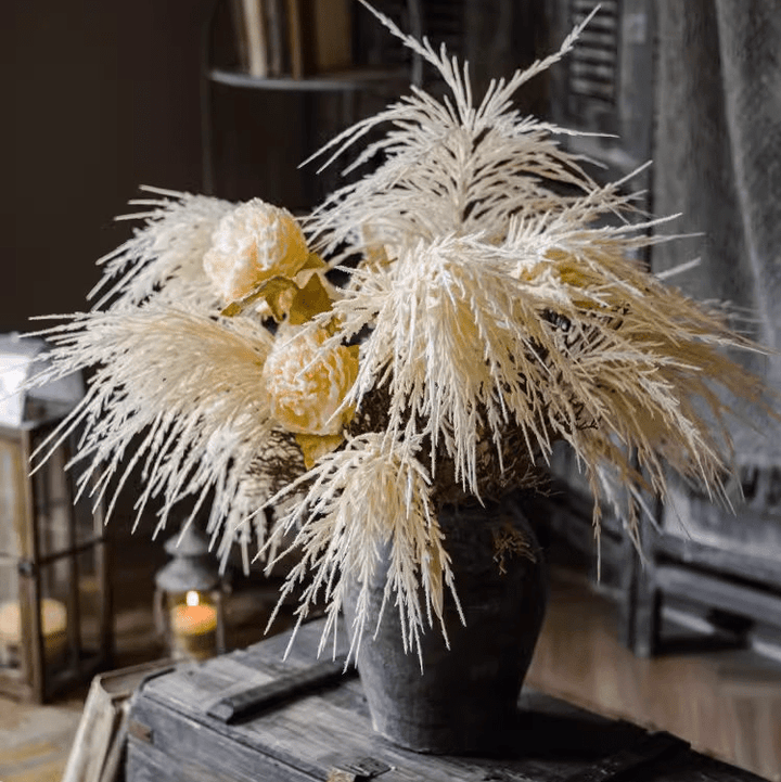 Artificial Elegant Reed Grass Stem 39" Tall