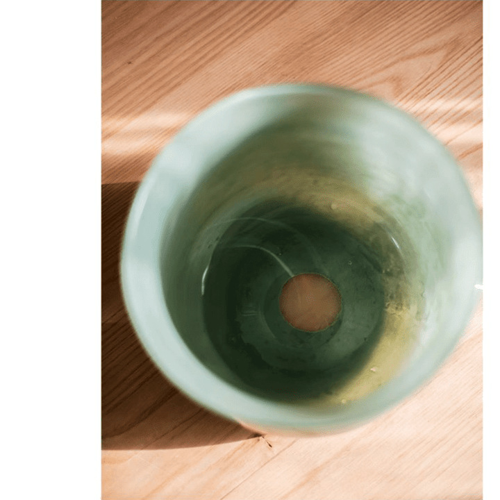 Ruhai Low Glass Vase