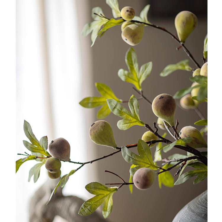 Wild Garden Faux Fig Stem 35.4" Tall