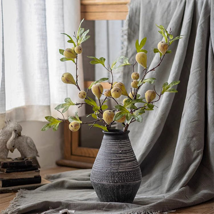 Wild Garden Faux Fig Stem 35.4" Tall