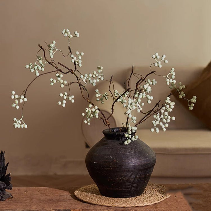 Zen Style Light Green Berry Stem 37.8" Tall