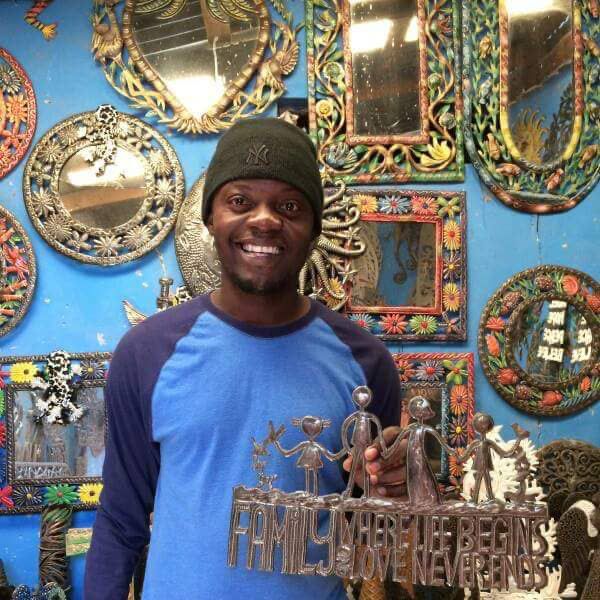 Believe Standing Metal Art