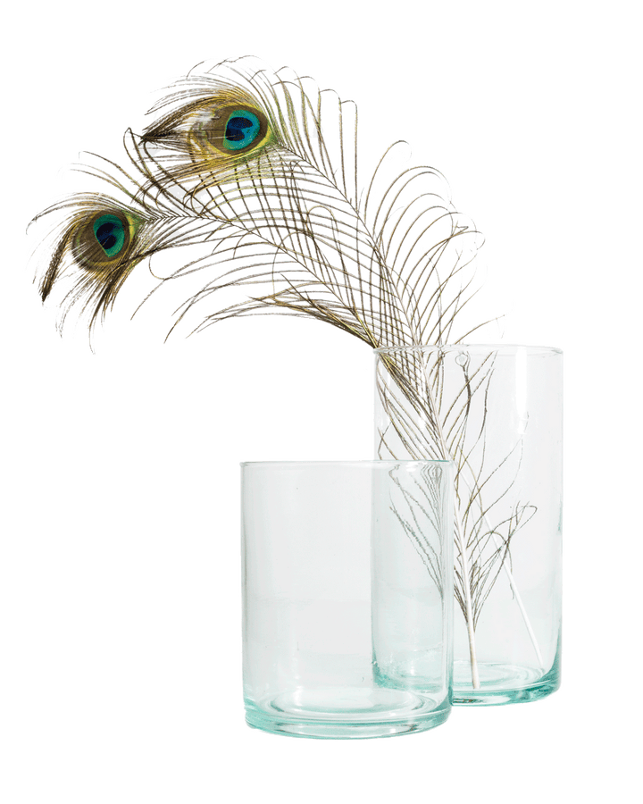 Kade Recycled Glass Hurricanes