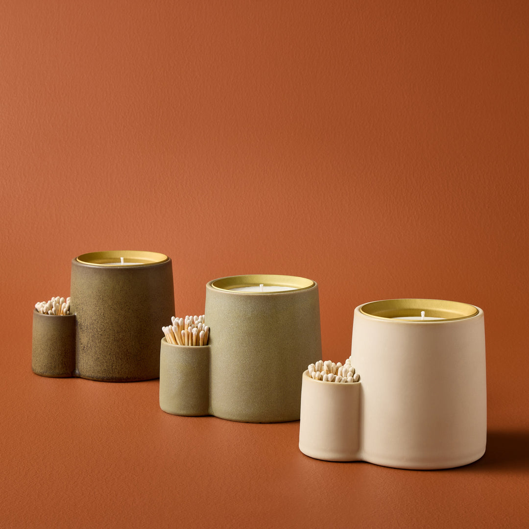 Ember Earth Candle + Planter