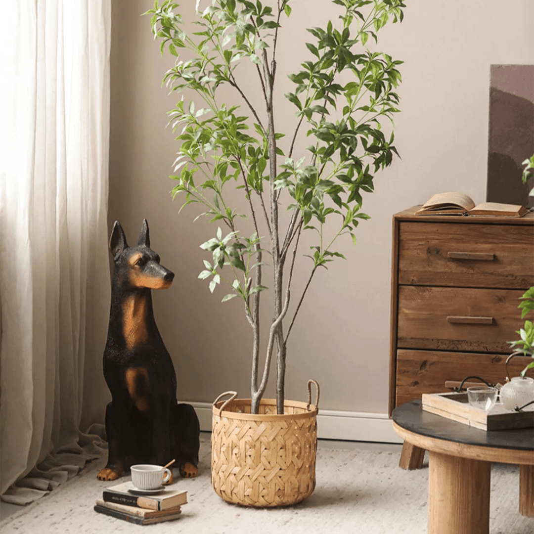 Bamboo Woven Storage Basket