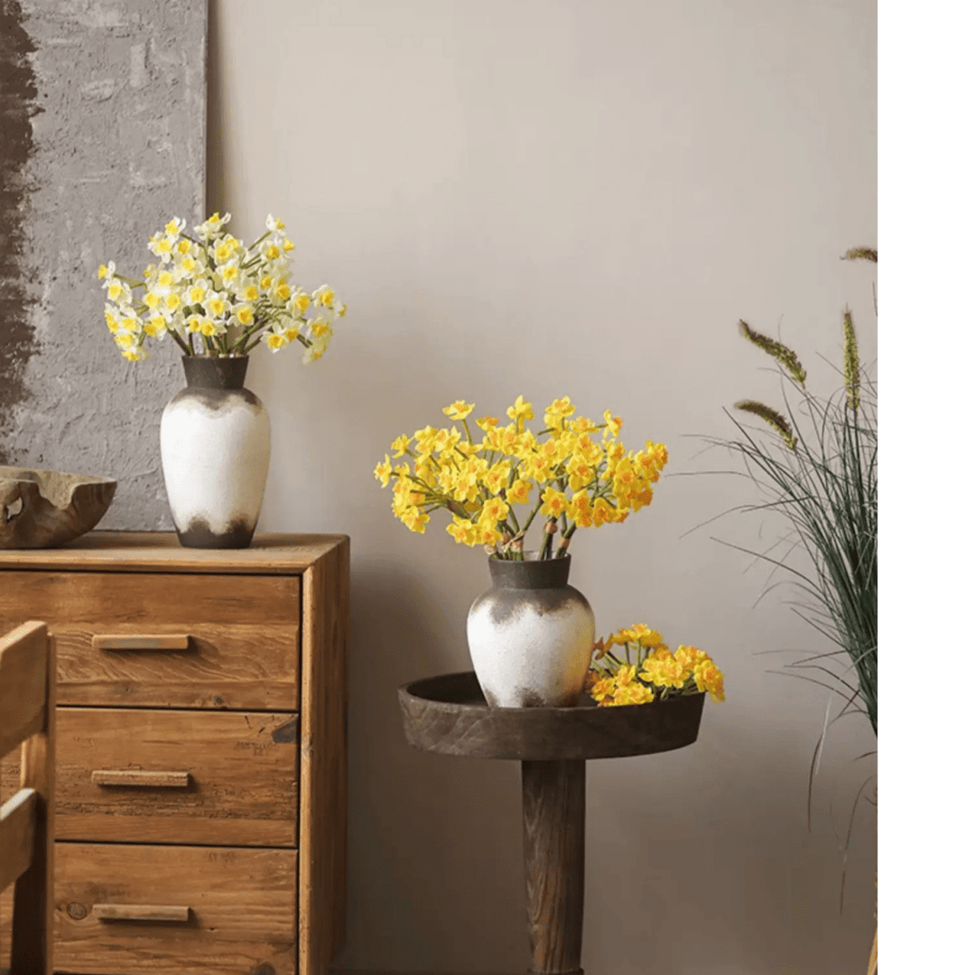 Faux Daffodil Bundle 24" Tall