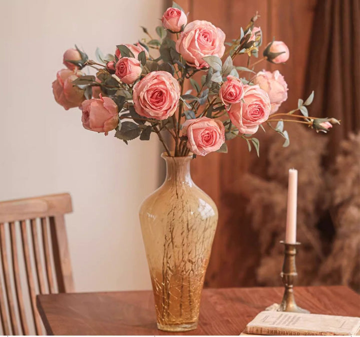 Miriya Large Rose Flower Stem 25.2" Tall