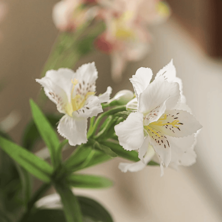 Artificial Peruvian Lily Stem 29.5" Tall