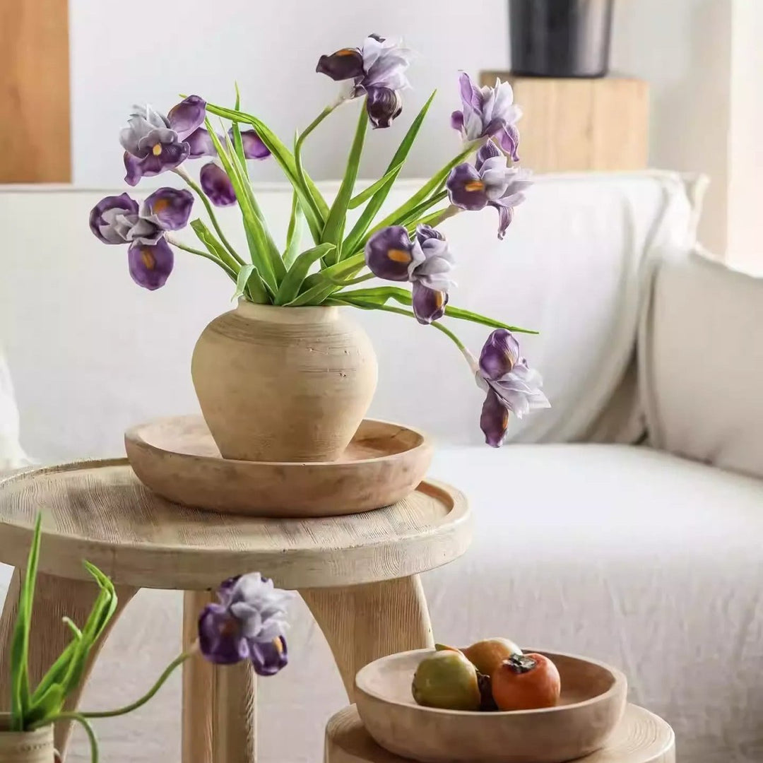 Purple Iris Stem 22" Tall