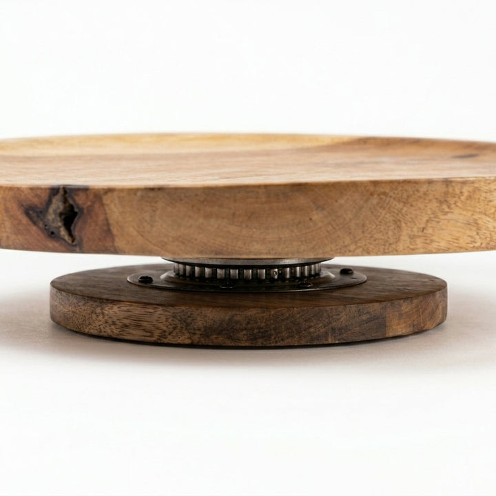 House of Avana Mango Wood Lazy Susan Turntable
