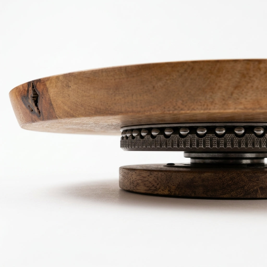House of Avana Mango Wood Lazy Susan Turntable