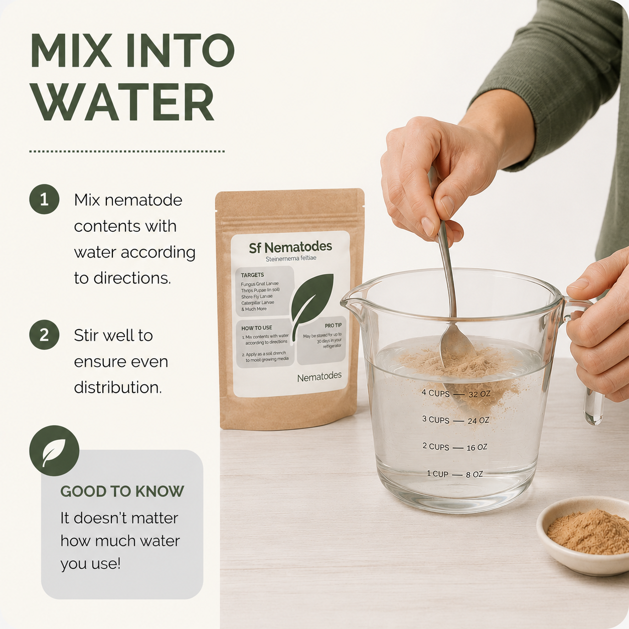 Triple Blend Nematodes for Broad-Spectrum Soil Pest Control